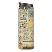 鹿の狩りチェックリストのハンター タンブラー (回転右)