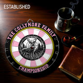 鹿の目標森林のアートワーク ダーツボード