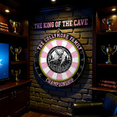 鹿の目標森林のアートワーク ダーツボード