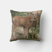 鹿の群れ クッション (裏面)