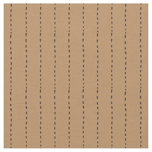 鹿の茶色の破線 ファブリック (クローズアップ)