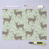 鹿の葉の自然 薄葉紙 (クラフト)
