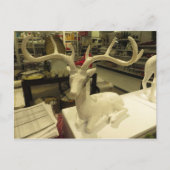 鹿の装飾 ポストカード (正面)