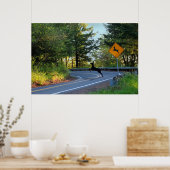 鹿の見張り ポスター (キッチン)