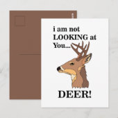 鹿の角おもしろい石 ポストカード (正面/裏面)