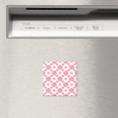 鹿の角と花 マグネット (インサイチュ (食洗機))