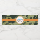 鹿の角のウォーターボトルラベル ペットボトルラベル (シングルラベル)