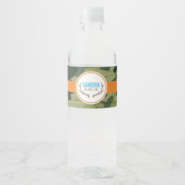 鹿の角のウォーターボトルラベル ペットボトルラベル