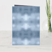 鹿の角の矢 クリスマス 青 ID861 (裏面)