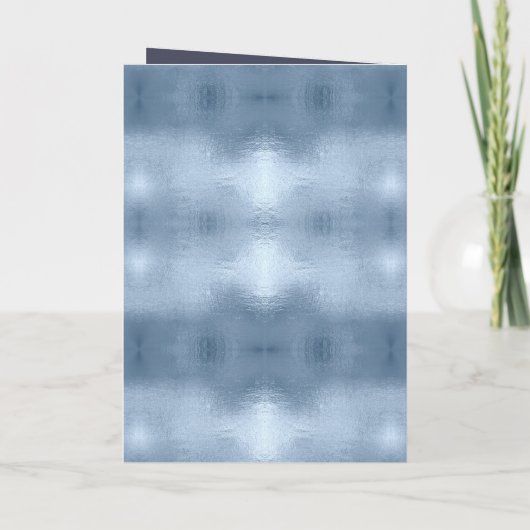 鹿の角の矢 クリスマス 青 ID861 (裏面)