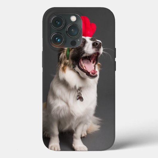 鹿の角を持つ犬 Case-Mate iPhoneケース (裏面)