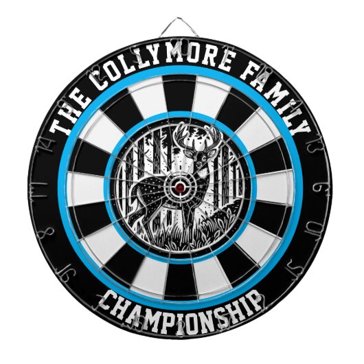 鹿の角狩り ダーツボード (正面)