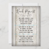 鹿の赤ちゃんのシャワー　リトルバックの招待状 招待状 (裏面)