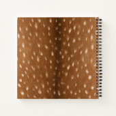 鹿の隠れ// ノートブック (裏面)