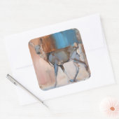 鹿の雌鹿2014 スクエアシール (封筒)