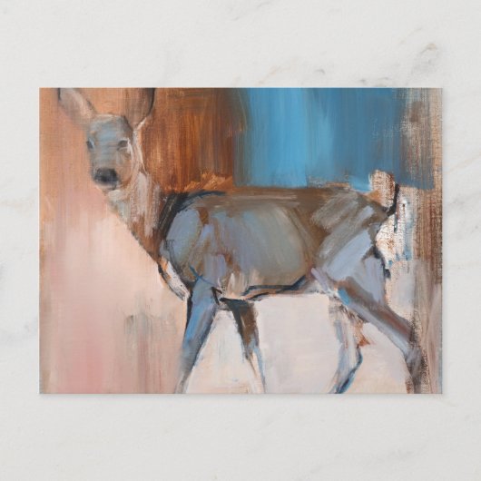 鹿の雌鹿2014 ポストカード (正面)