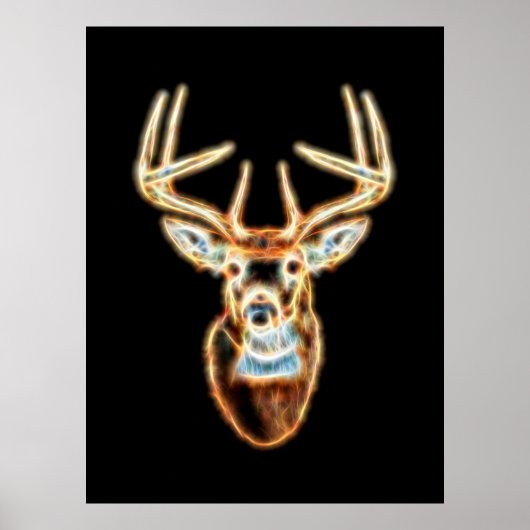 鹿の頭の純粋なエネルギー精神 ポスター (正面)