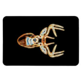 鹿の頭エネルギー精神 マグネット (横)