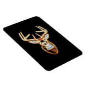 鹿の頭エネルギー精神 マグネット (右側)