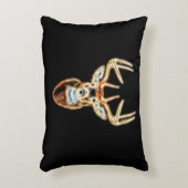 鹿の頭デジタルエネルギー精神 アクセントクッション (正面(垂直))