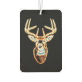 鹿の頭デジタルエネルギー精神 カーエアーフレッシュナー (裏面)