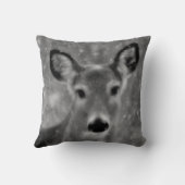 鹿の顔 クッション (裏面)