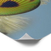 鹿の飛ぶ頭 ポスター (角)