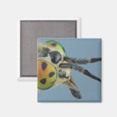 鹿の飛ぶ頭 マグネット (正面/裏面)