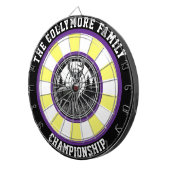 鹿はっきりしたの標的デザイン ダーツボード (正面右)