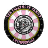 鹿はっきりしたの芸術の標的 ダーツボード (正面)