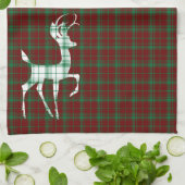鹿め！クリスマスプレド キッチンタオル (折り畳み)