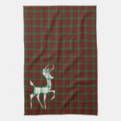 鹿め！クリスマスプレド キッチンタオル (縦)