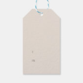 鹿め!メリークリスマス ギフトタグ (裏面)