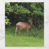 鹿め！ ワインラベル (シングルラベル)