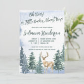 鹿め！少し金が来たぞ！赤ちゃんシャワー 招待状 (スタンド正面)