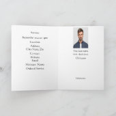 鹿を森に置く葬式プログラム プログラム (内部)