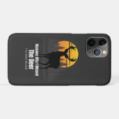 鹿を逃した理由 Case-Mate iPhoneケース (裏面(横))
