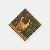 鹿アットサンライズ スタンダードカクテルナプキン (角)