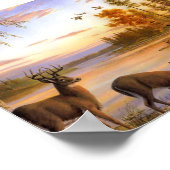 鹿アットレイク ポスター (角)