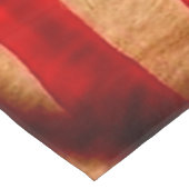 鹿アメリカ国旗の毛布 テーブルクロス (アングル)