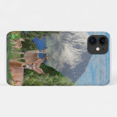 鹿アートの電話ケース Case-Mate iPhoneケース (裏面(横))