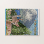 鹿アート ジグソーパズル (横)