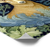 鹿アールヌーボースタイル ポスター (角)