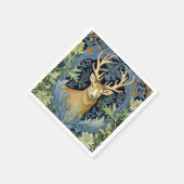 鹿アールヌーボー スタンダードカクテルナプキン (角)