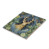 鹿アールヌーボー タイル (側面)