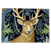 鹿アールヌーボー ラージペーパーバッグ (裏面)