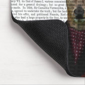 鹿イン喫煙 マウスパッド (コーナー)