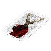 鹿イン喫煙 マグネット (左側)