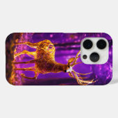 「鹿エレガントデザイン Case-Mate iPhoneケース (裏面 (横))