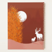 鹿オンムーンライトヒル プランナー手帳 (裏面)